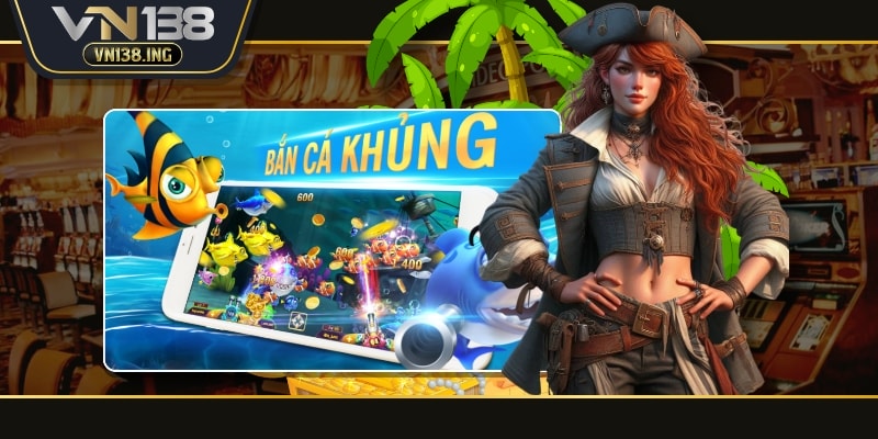 Lucky fishing VN138 - Trò chơi bắn cá đầy hấp dẫn