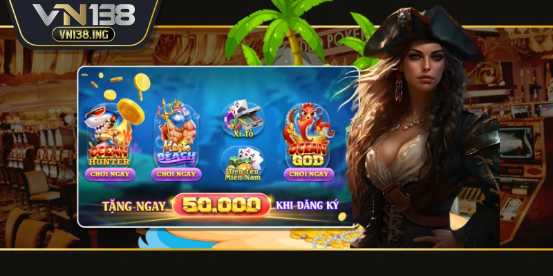 Những trò chơi bắn cá hot nhất VN138